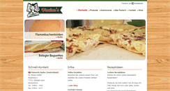 Desktop Screenshot of florians-flammenkuchen.de